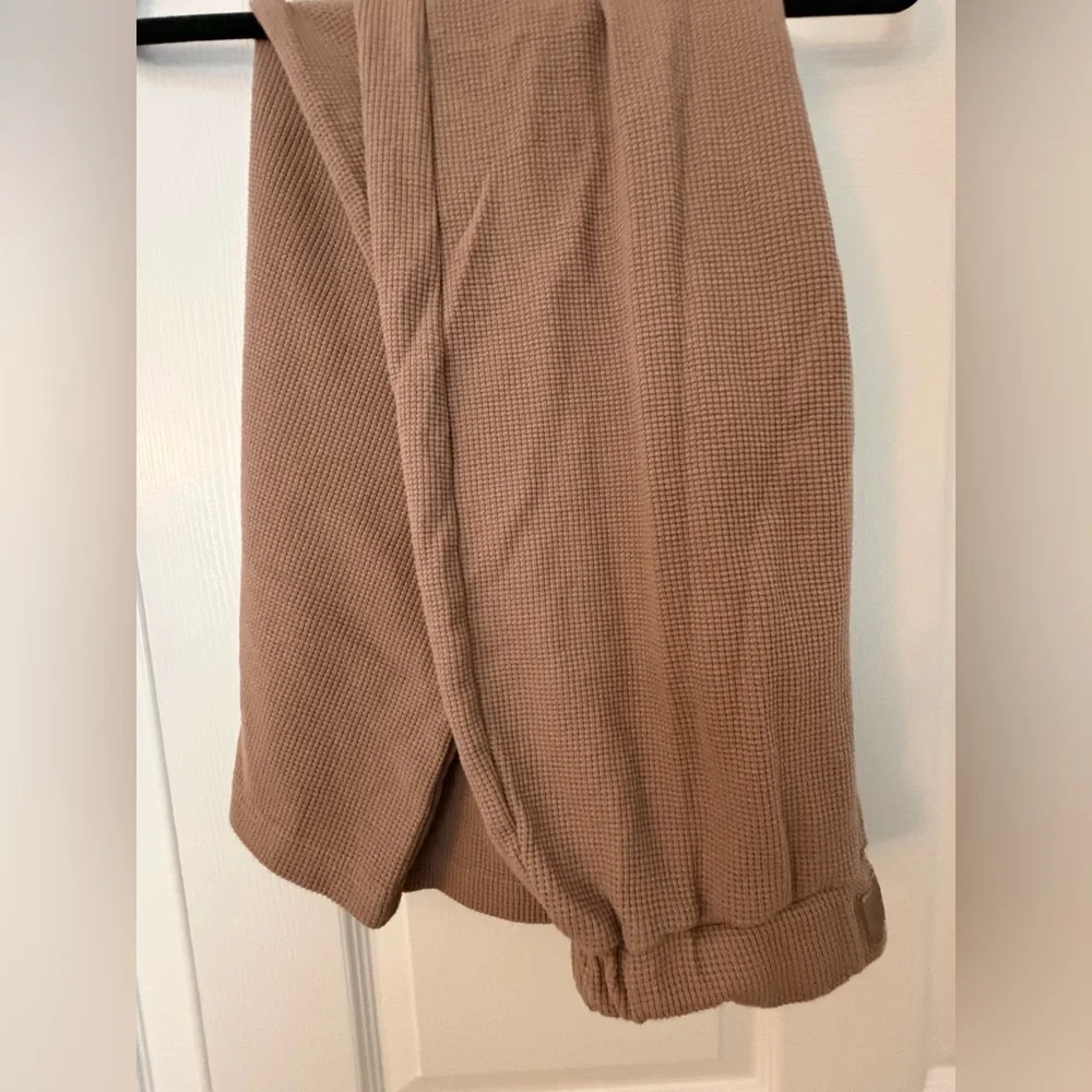 Comfrt Tan Waffle Knit Set - Picture 2 of 4